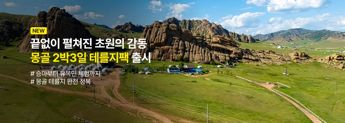 몽골점 테를지데이팩