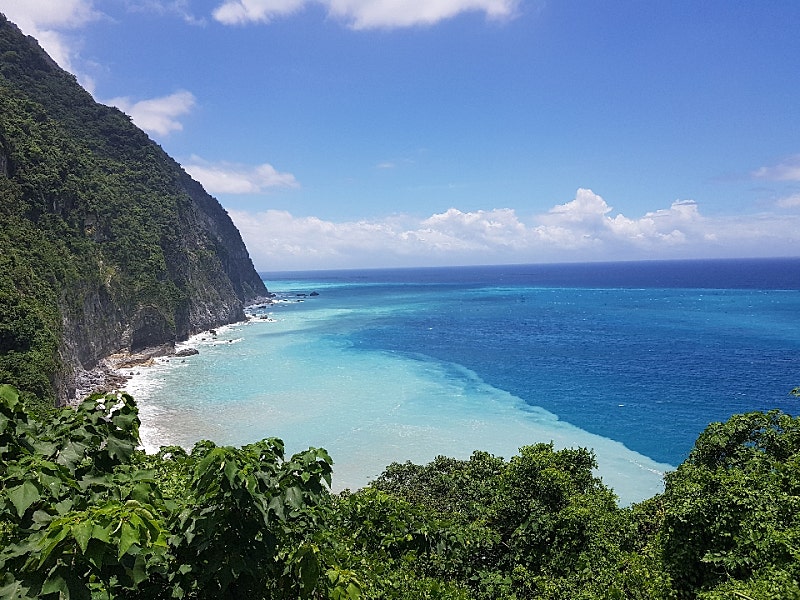 화련 청수단애 역대급 날씨!